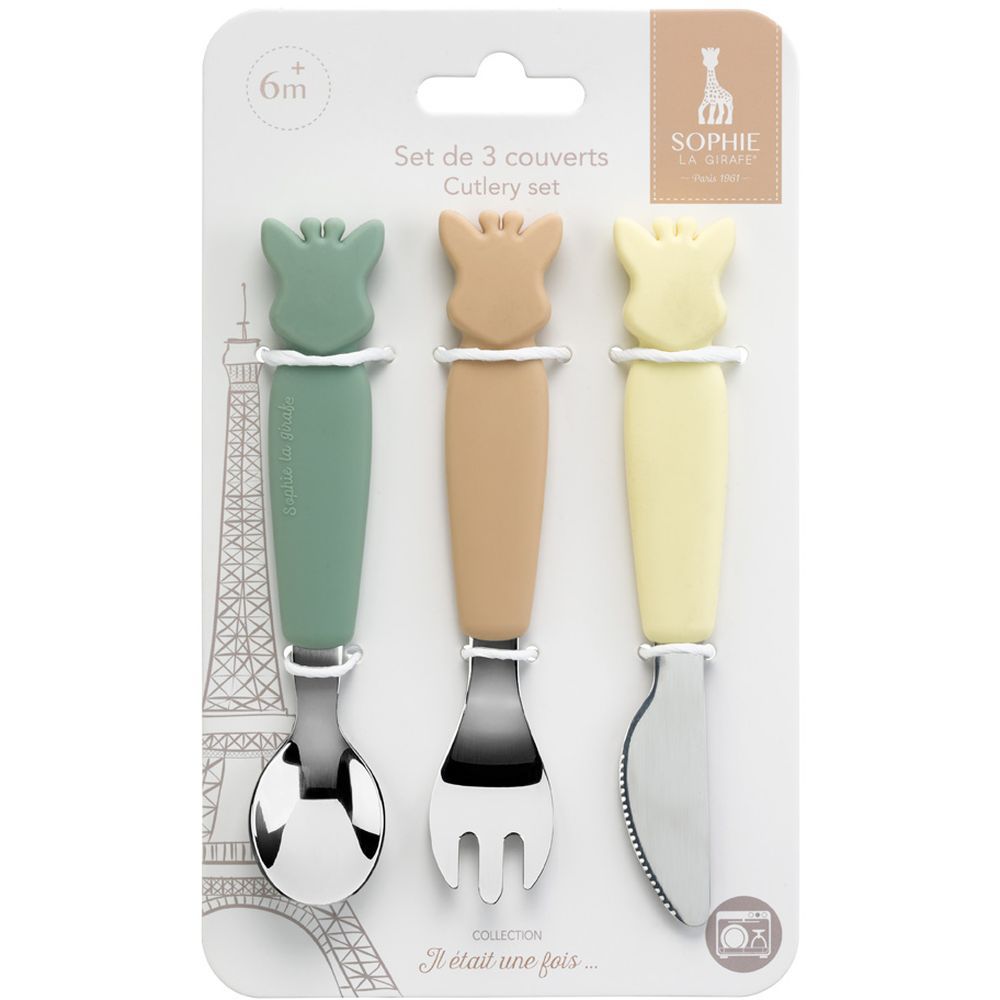 Sophie La Girafe - Il Etait Une Fois Cutlery Set 