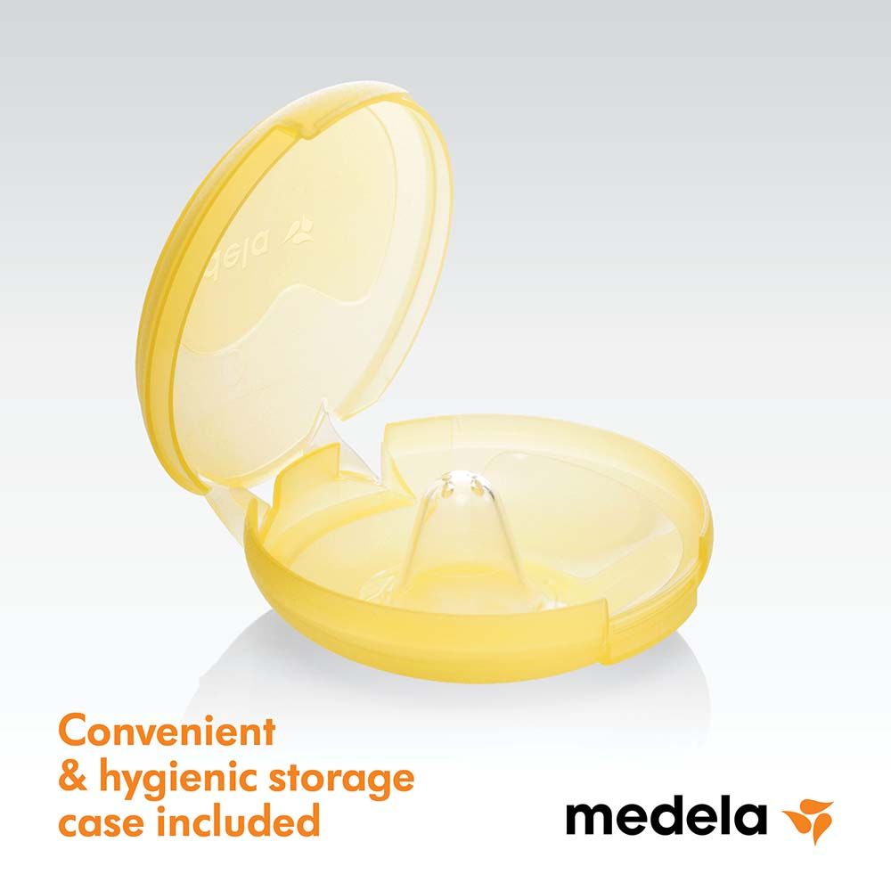 Medela - Contact Nipple Shields With Cover - S - 16mm - Pack of 2