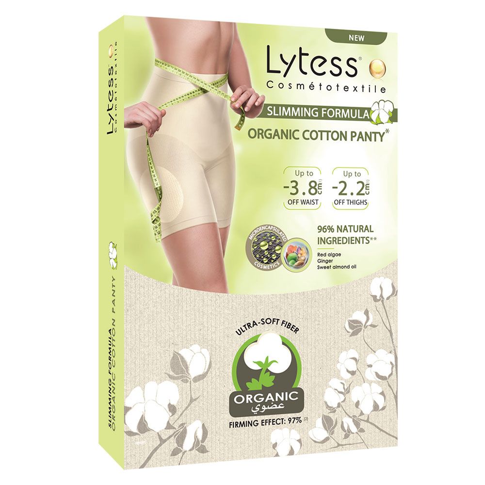 Lytess - Organic Cotton Panty - Slimming - Beige