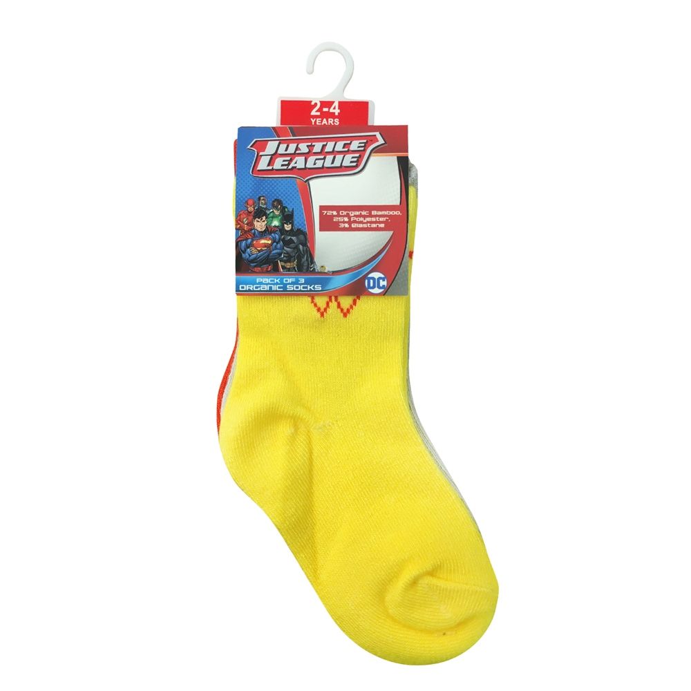 Justice League - Wonder Woman Sock Pack of 3