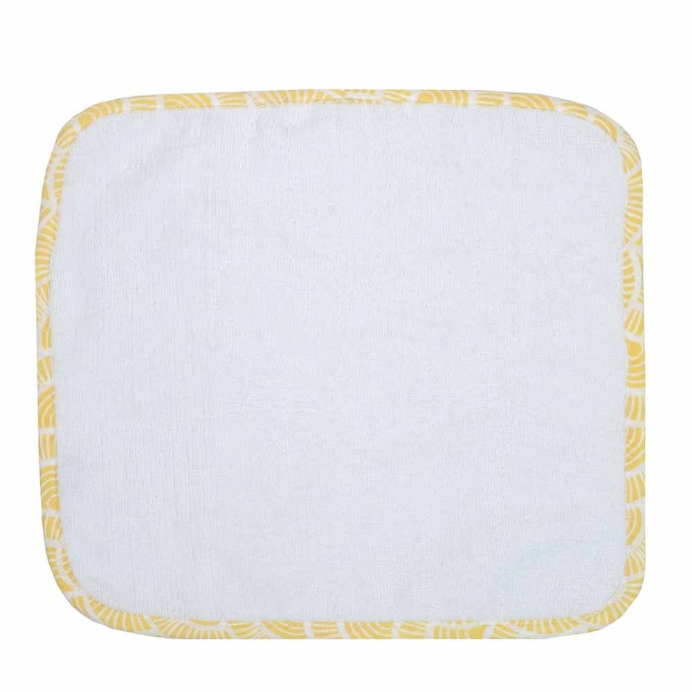 Me - Organic Baby Facetowel 2pc-Set - Art Deco - Yellow