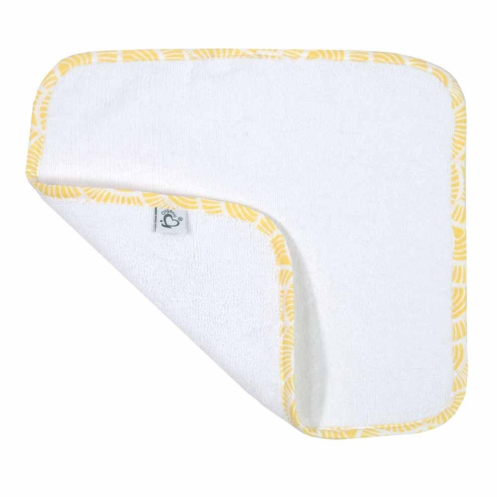 Me - Organic Baby Facetowel 2pc-Set - Art Deco - Yellow