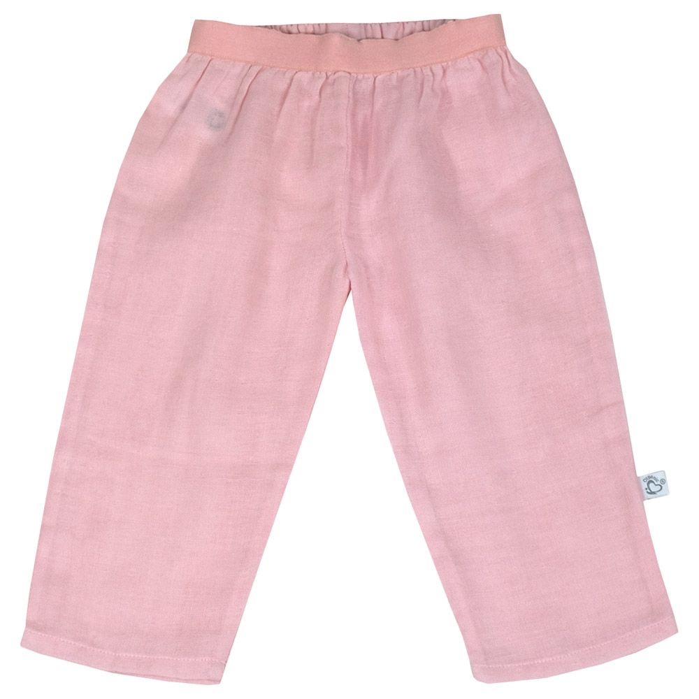 Me - Muslin Organic Pants - Pink 