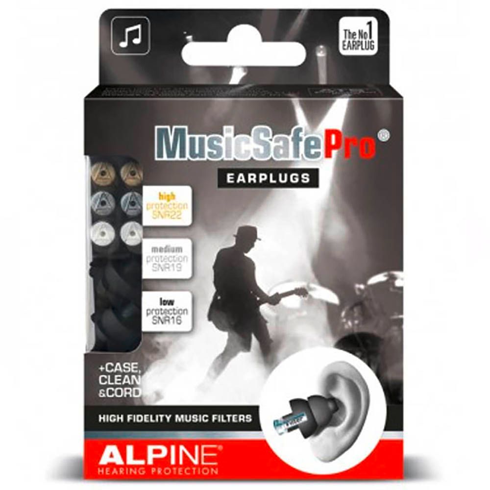 Alpine - Music Safe Pro Ear Plugs - Black