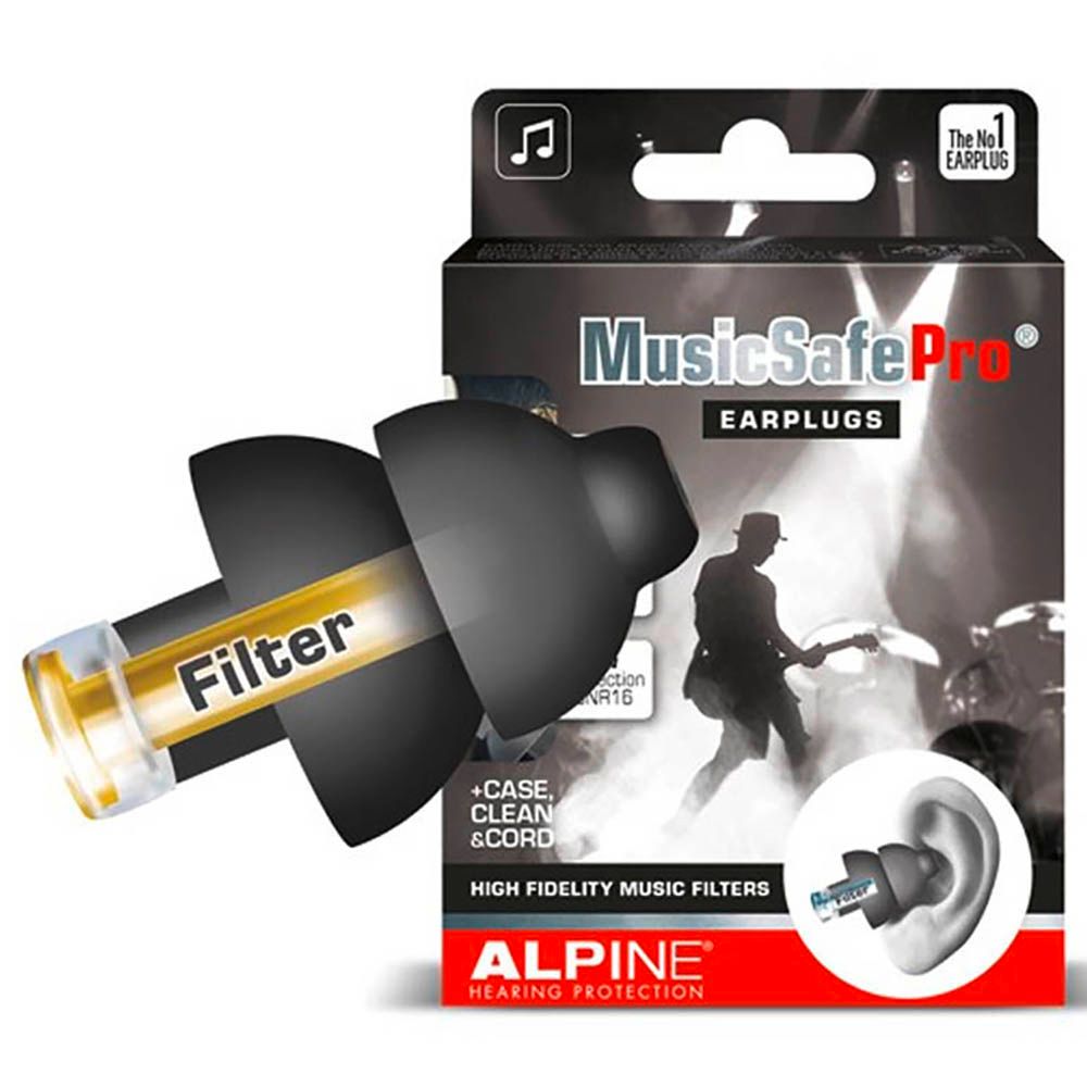 Alpine - Music Safe Pro Ear Plugs - Black