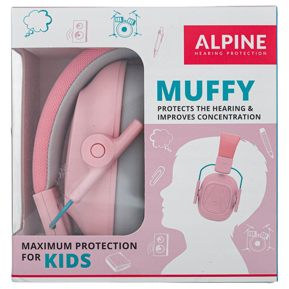 Alpine - Muffy Kids Earmuffs - Pink