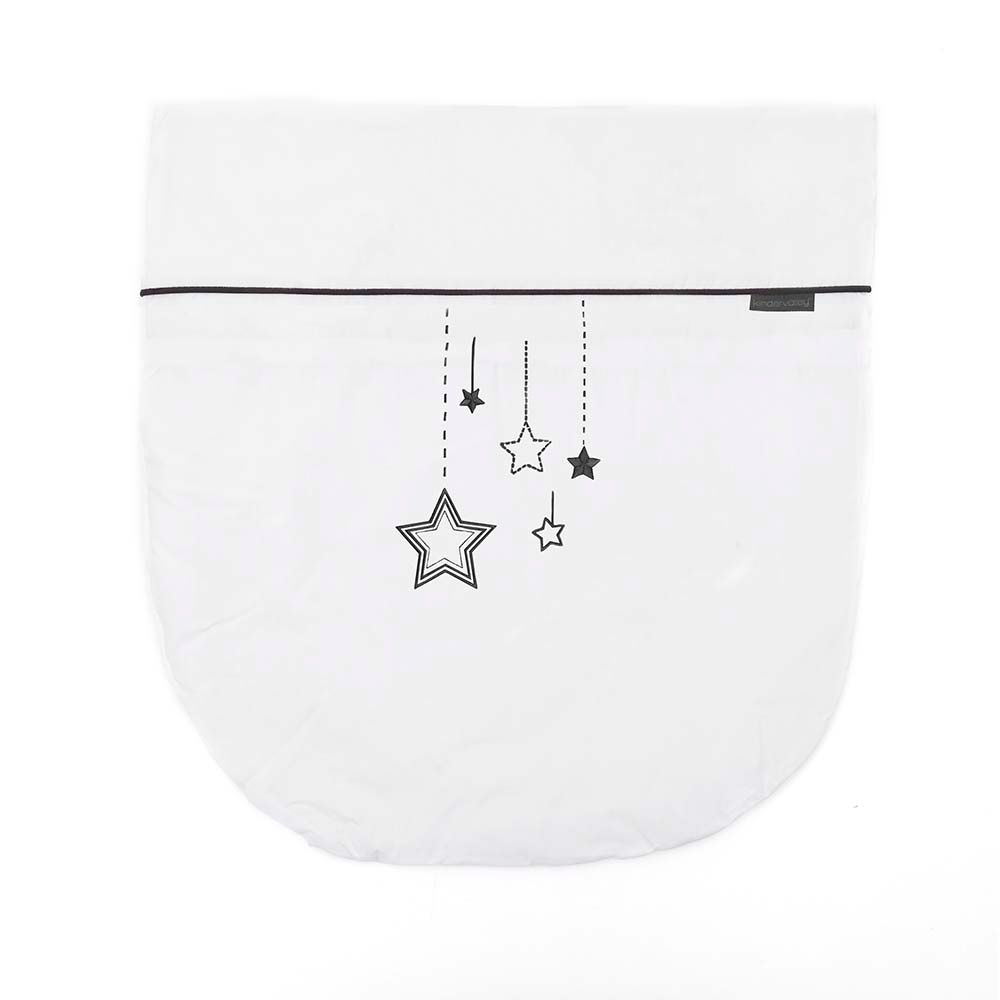 Kinder Valley - Wish Upon A Star Palm Moses Basket - White