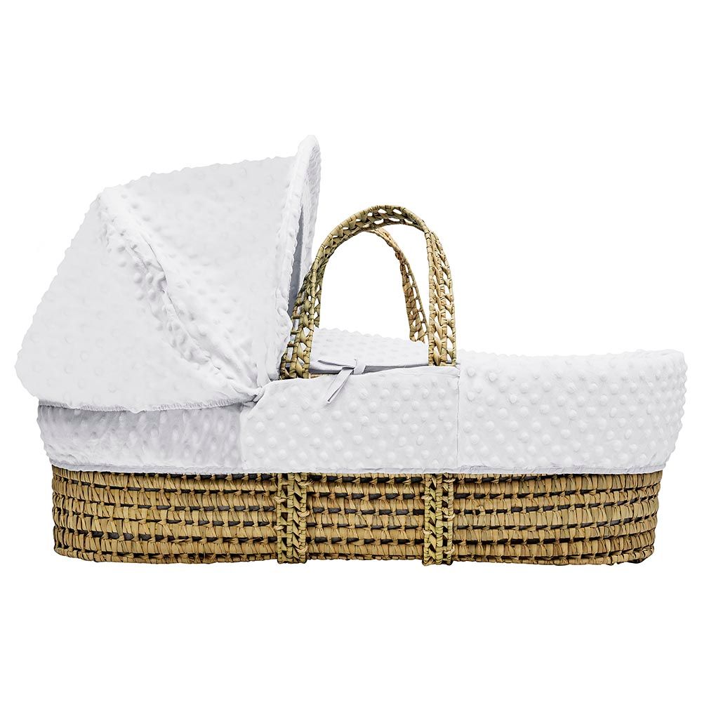 Kinder Valley - White Dimple Palm Moses Basket