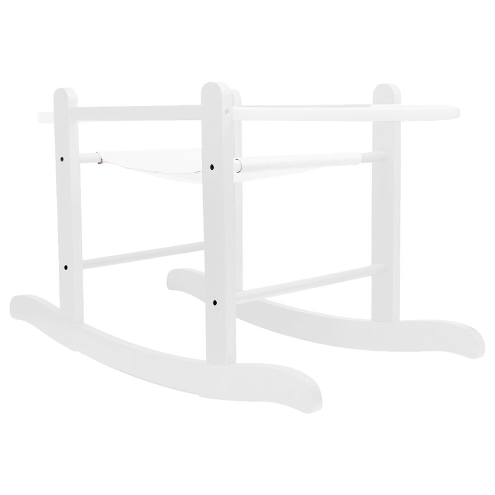 Kinder Valley - Little Gem Moses Basket Rocking Stand - White