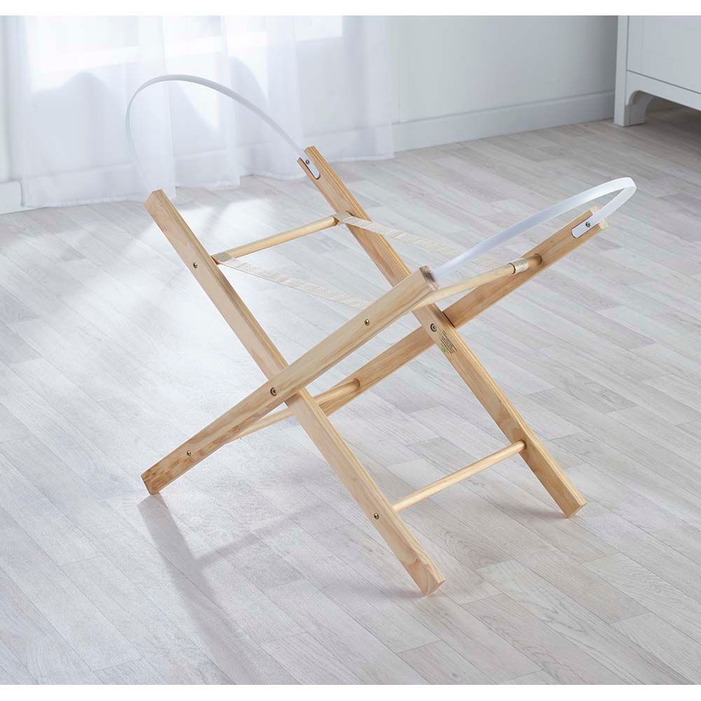 Kinder Valley - Opal Moses Basket Folding Stand - Natural