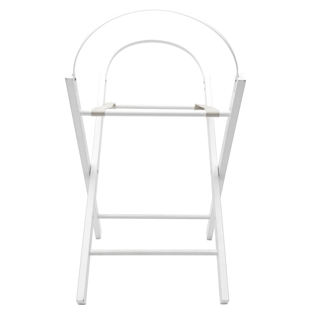 Kinder Valley - Opal Moses Basket Folding Stand - White