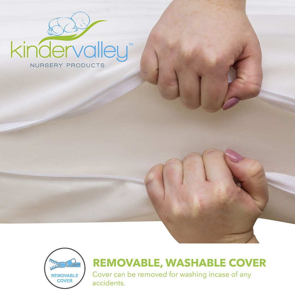 Kinder Valley - Kinder Cot Flow Mattress - 140 x 70 cm - White