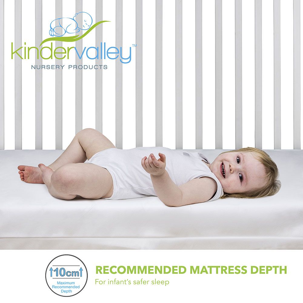 Kinder Valley - Kinder Cot Flow Mattress - 140 x 70 cm - White