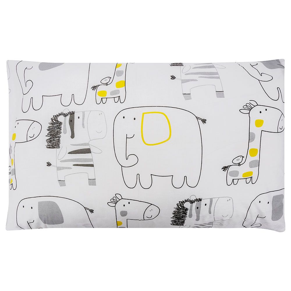 Kinder Valley - 5pc-Set Bedding Set Safari Friends Grey