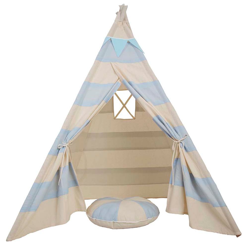 Mi Dulce An'ya - Stripe Teepee Tent 5ft - Blue