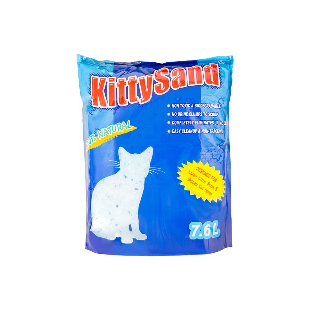 Kitty Sand Crystal Cat Litter Unscented 7.6 L