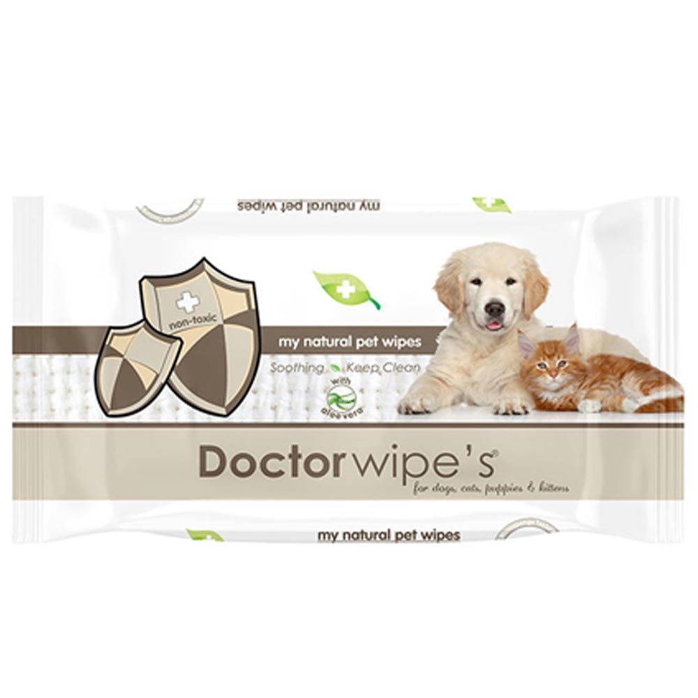 Doctor Wipe's - My Natural Pet Wipes 48pcs