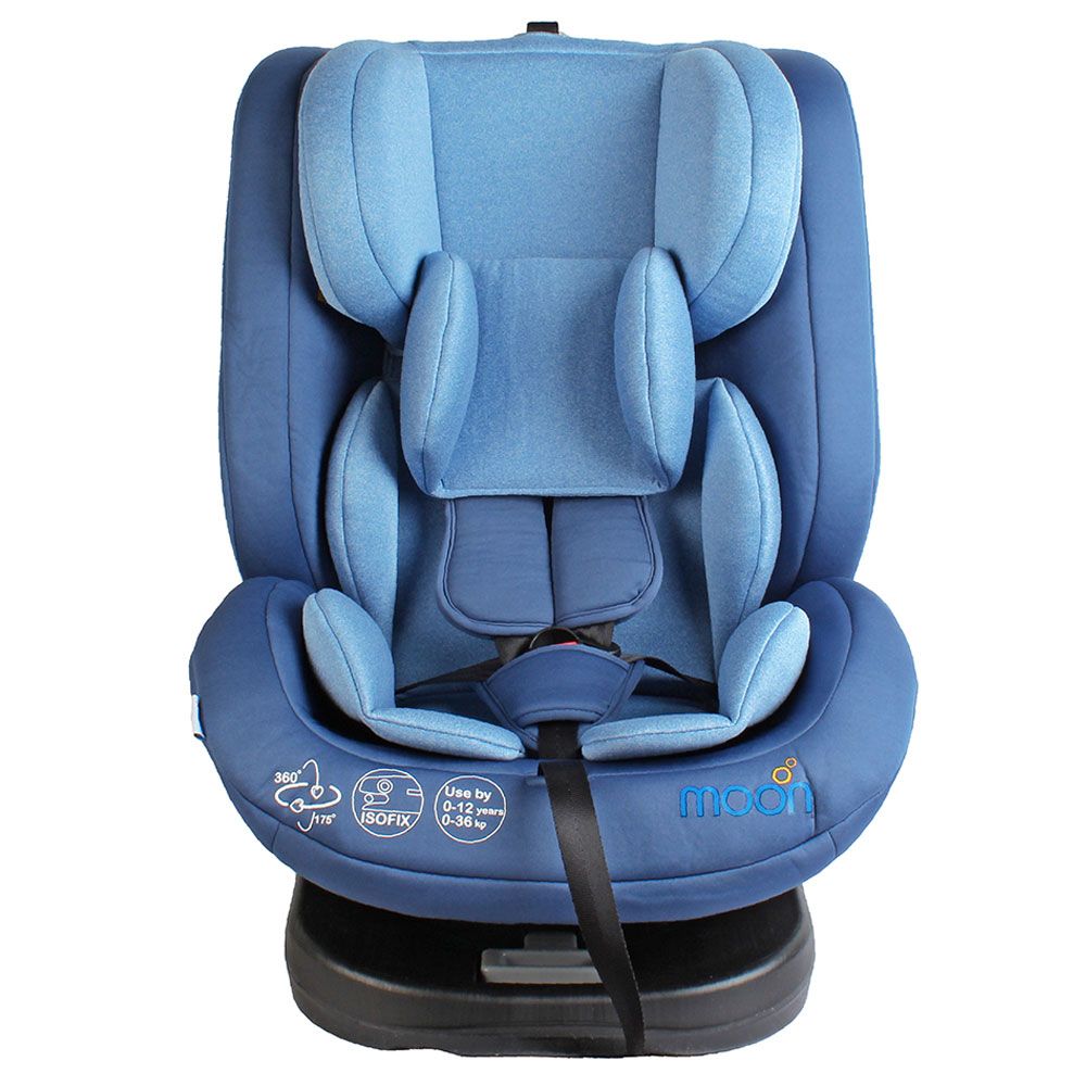 MOON - Rover Baby Car seat Group:0+/I/II/III - Blue