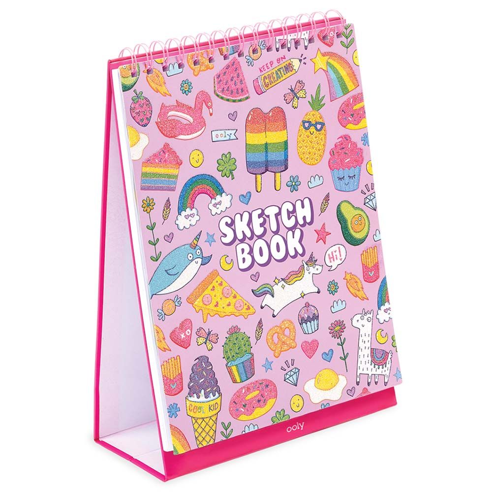 Ooly - Sketch & Show Standing Sketchbook - Cute Doodle World