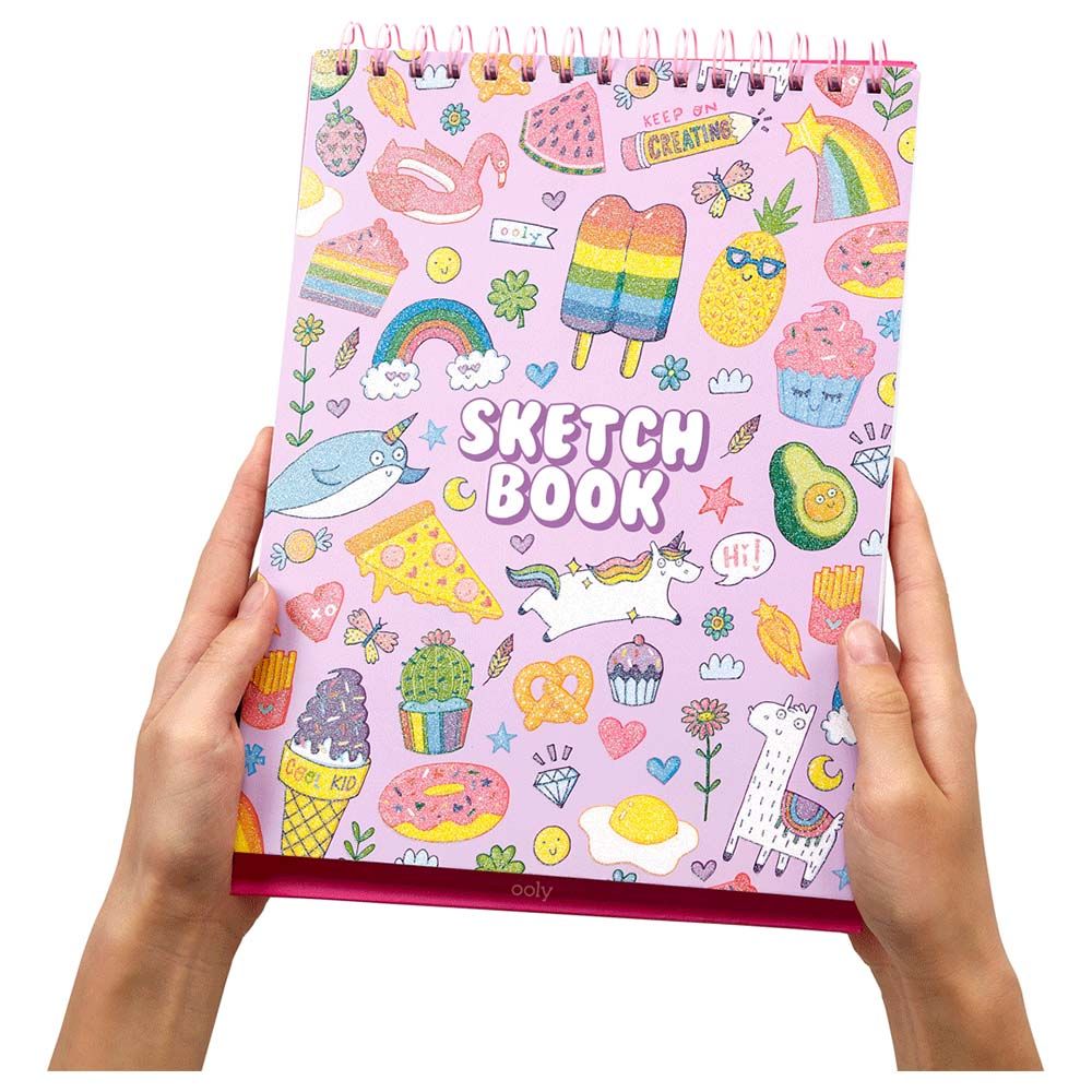 Ooly - Sketch & Show Standing Sketchbook - Cute Doodle World