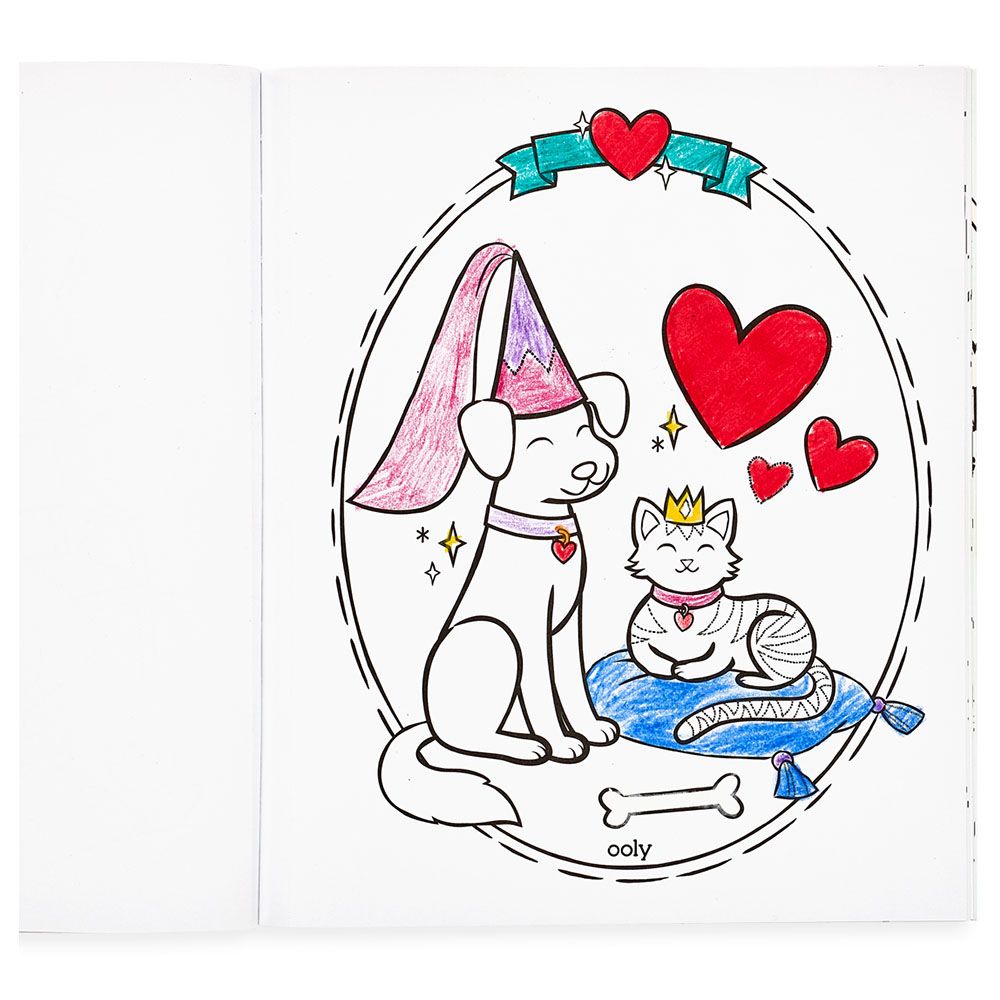 Ooly - Colouring Book - Princesses & Fairies