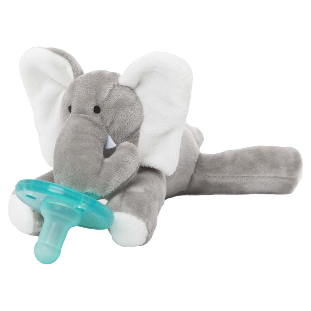 WubbaNub - Elephant Grey Infant Pacifier