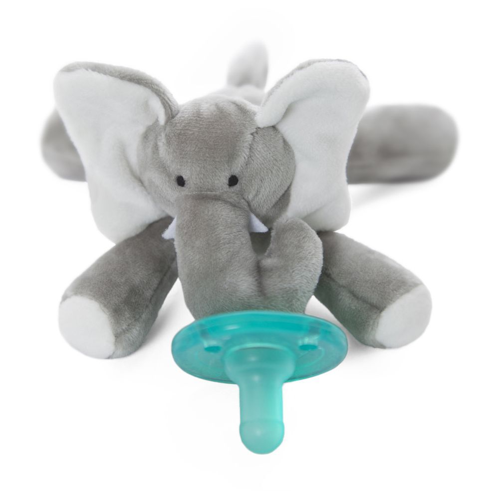 WubbaNub - Elephant Grey Infant Pacifier