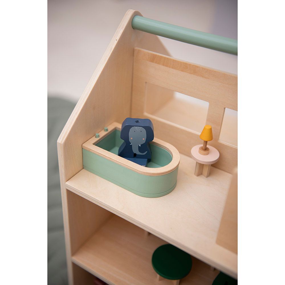 Trixie - Wooden Play House With Accessories