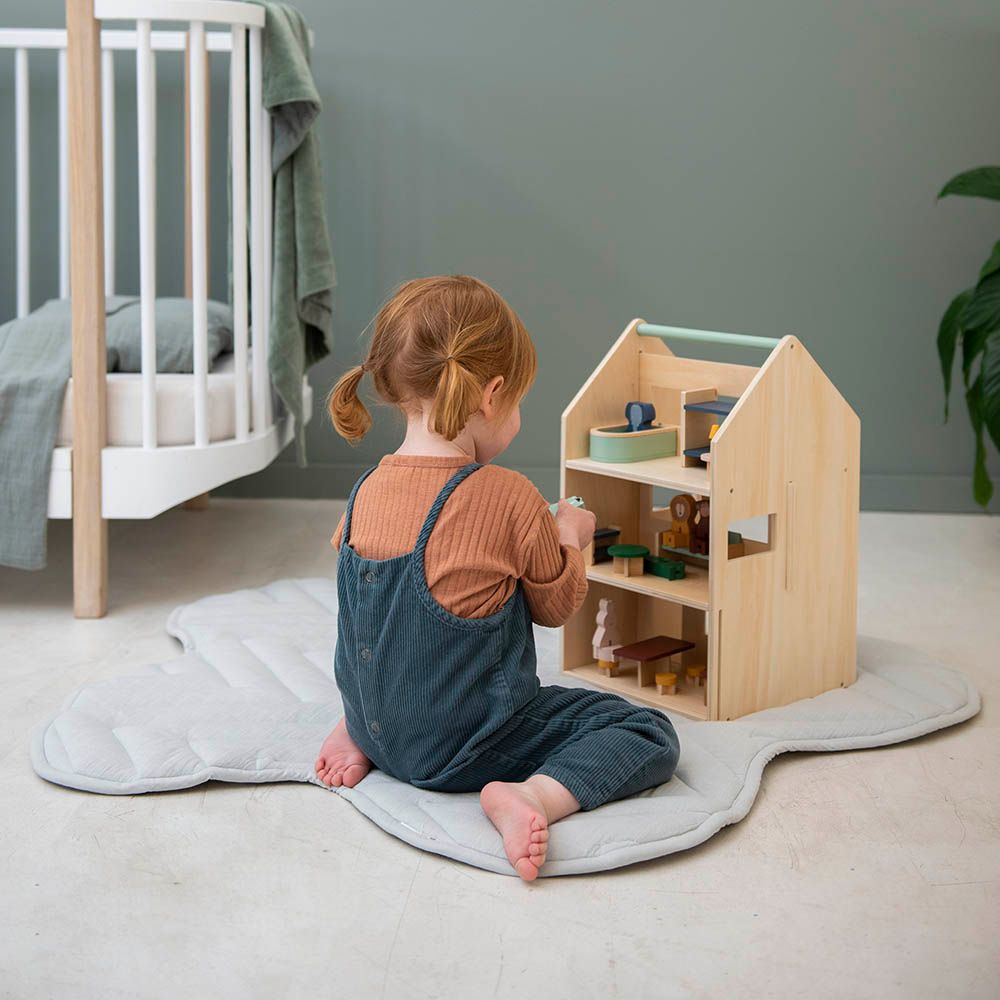 Trixie - Wooden Play House With Accessories