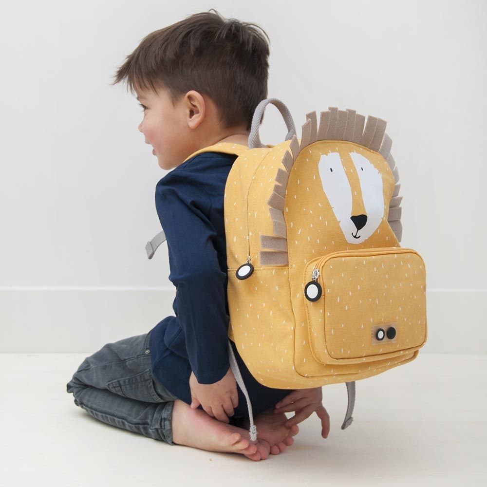 Trixie - Backpack Mr. Lion - Yellow - 12 Inch