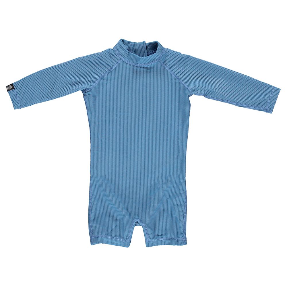 Beach & Bandits - Reef Ribbed Baby Suit - Blue