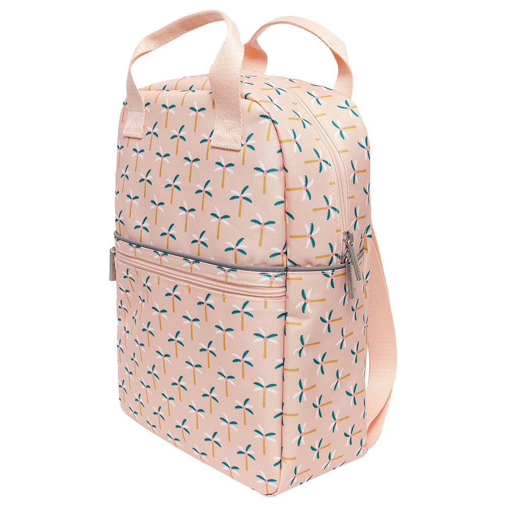 Petit Monkey - Backpack Palm Trees Small - Pink