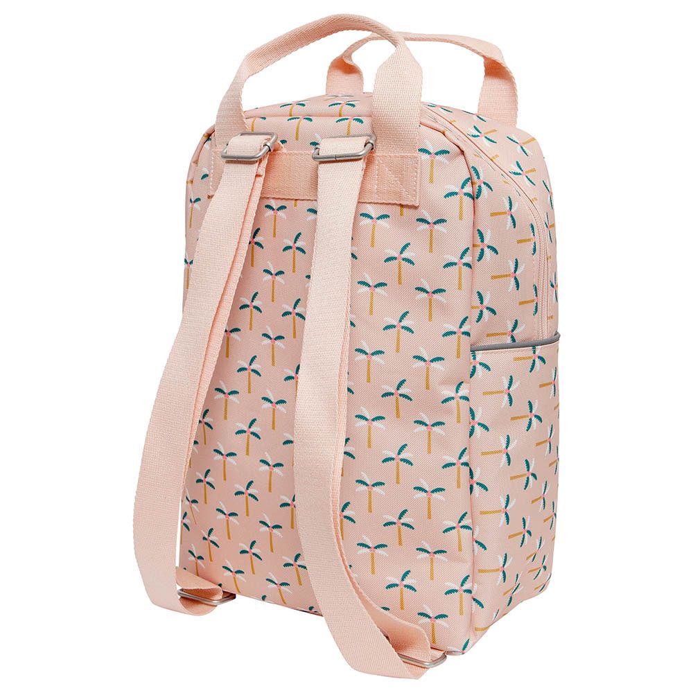 Petit Monkey - Backpack Palm Trees Small - Pink