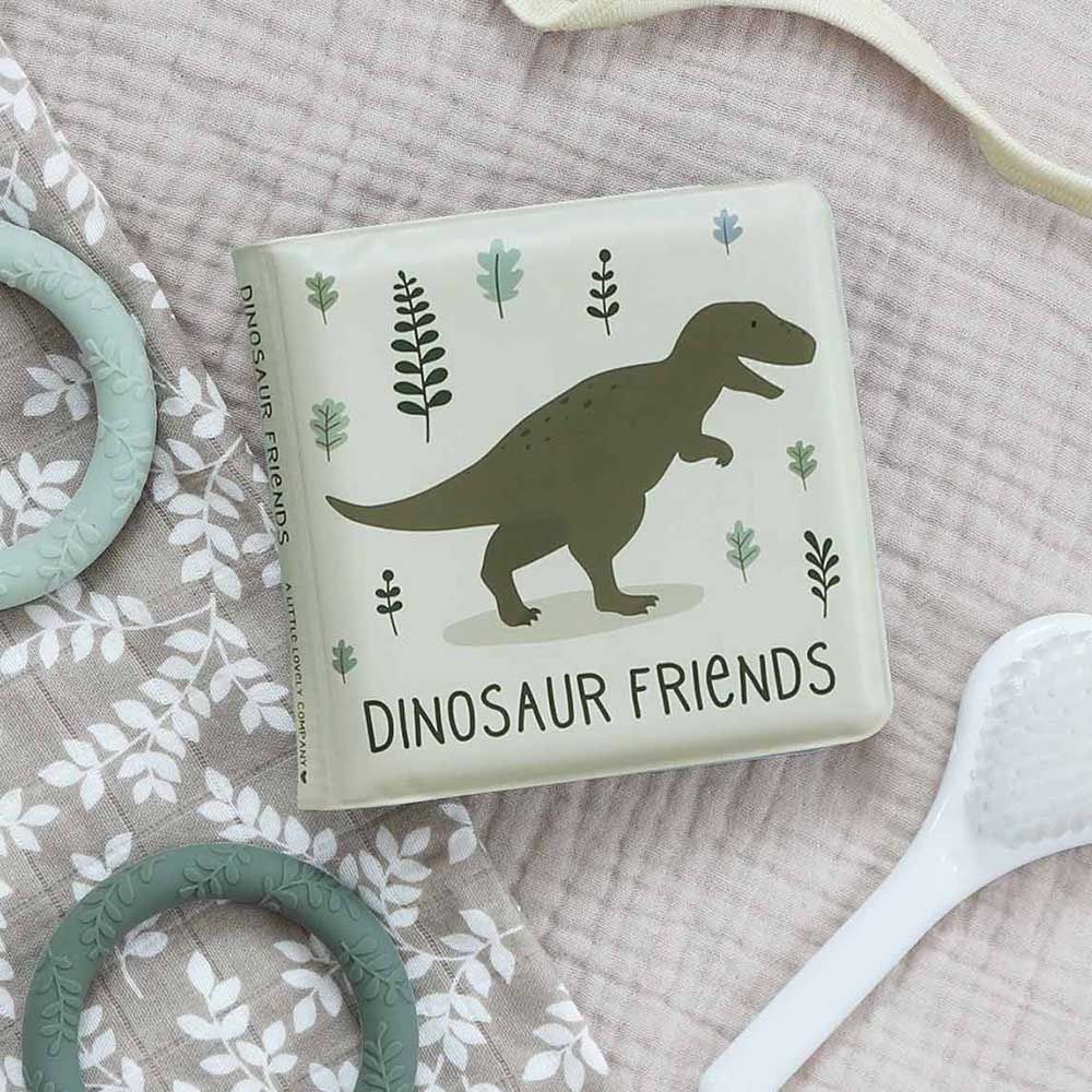 A Little Lovely Company - Bath Book - Dinosaur Friends