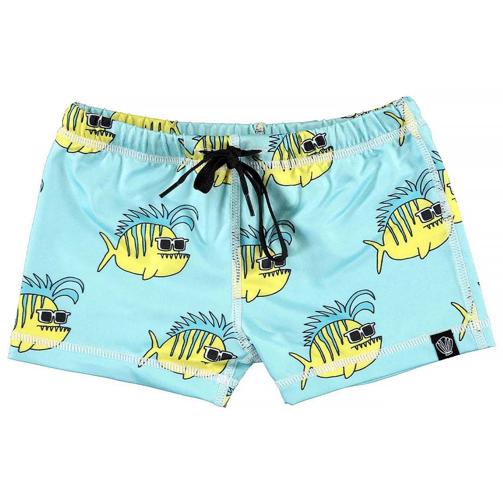 Beach & Bandits - Funky Fish Swimshort - Blue