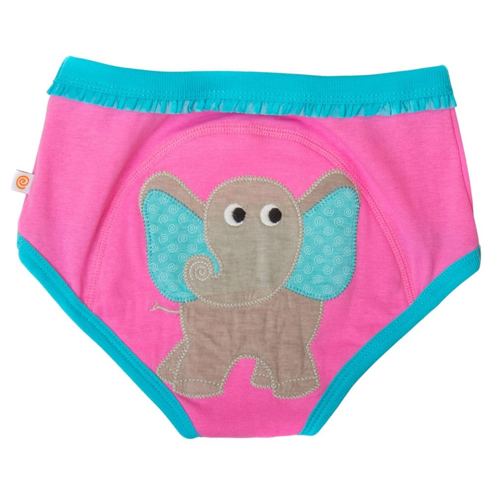 Zoocchini - Girls Organic Potty Training Pants Set - Safari Friends - 3pcs