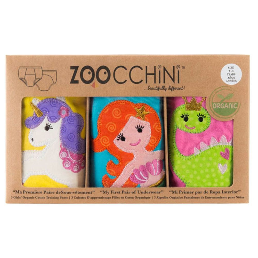 Zoocchini - Organic Potty Training Pants - Set Fairy Tails