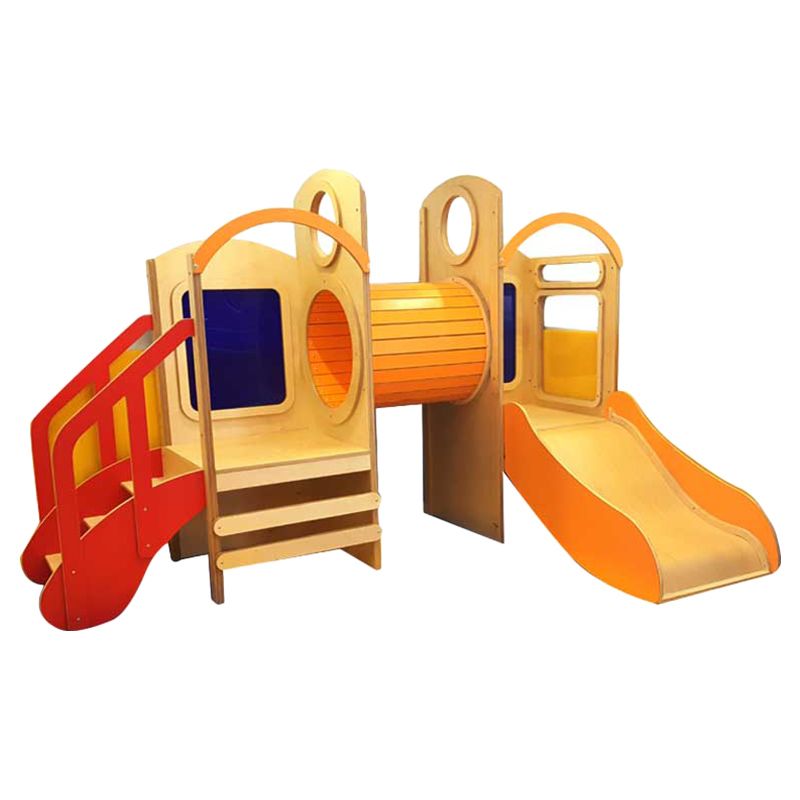 Moon Kids - Toddler Tunnel Play Frame - Natural Wood