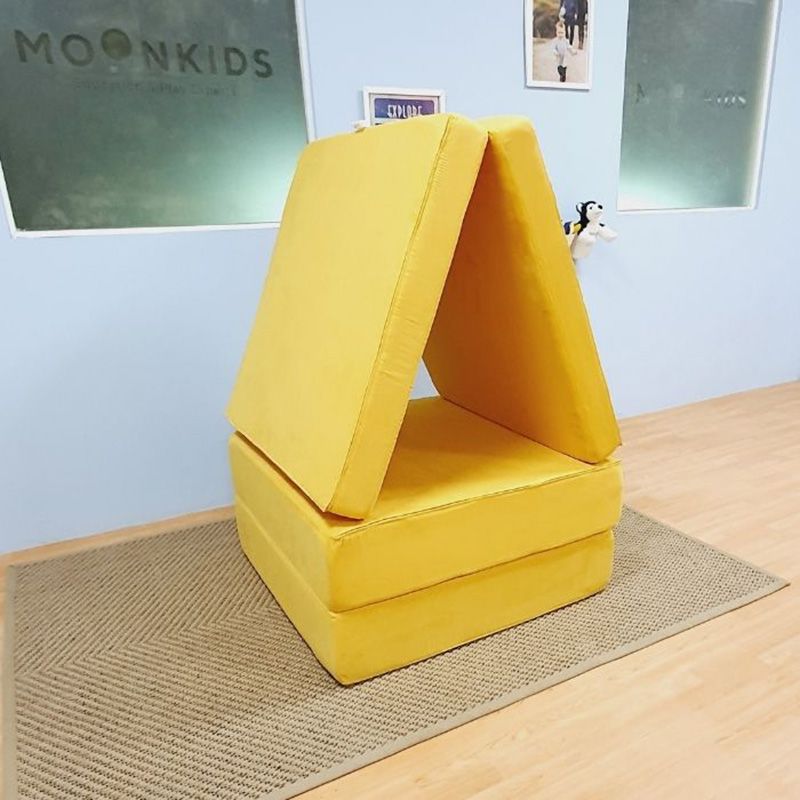 Moon Kids - Play Sofa - Yellow Suede