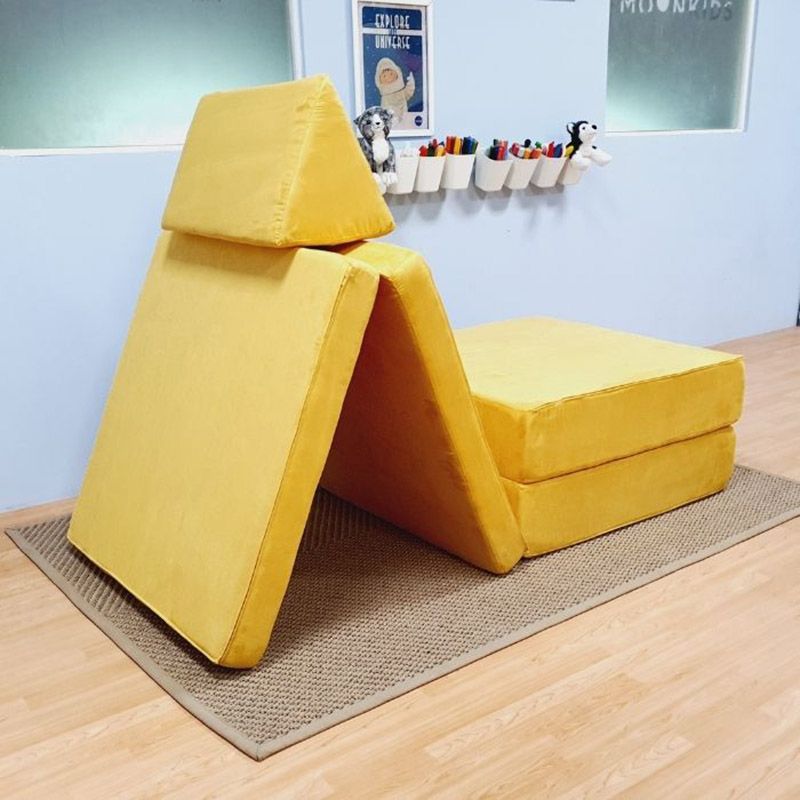 Moon Kids - Play Sofa - Yellow Suede