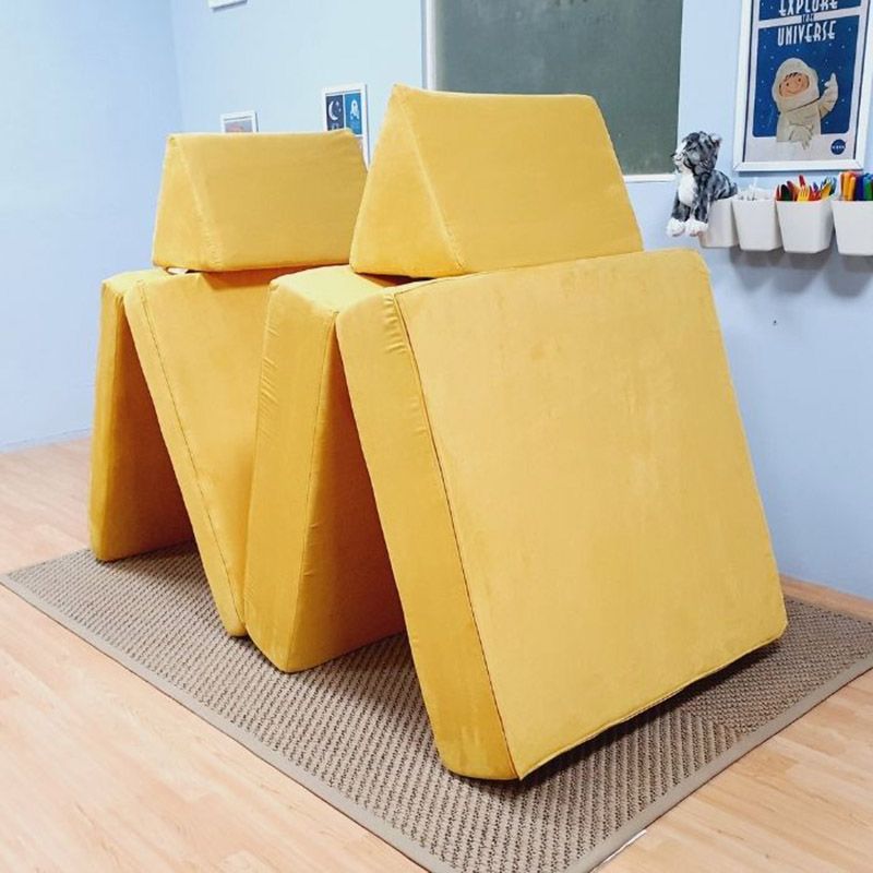 Moon Kids - Play Sofa - Yellow Suede