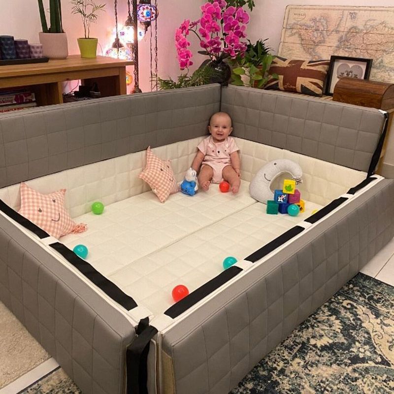 Moon Kids - Multi Purpose Soft Play Mat W/ Adjustable Sides