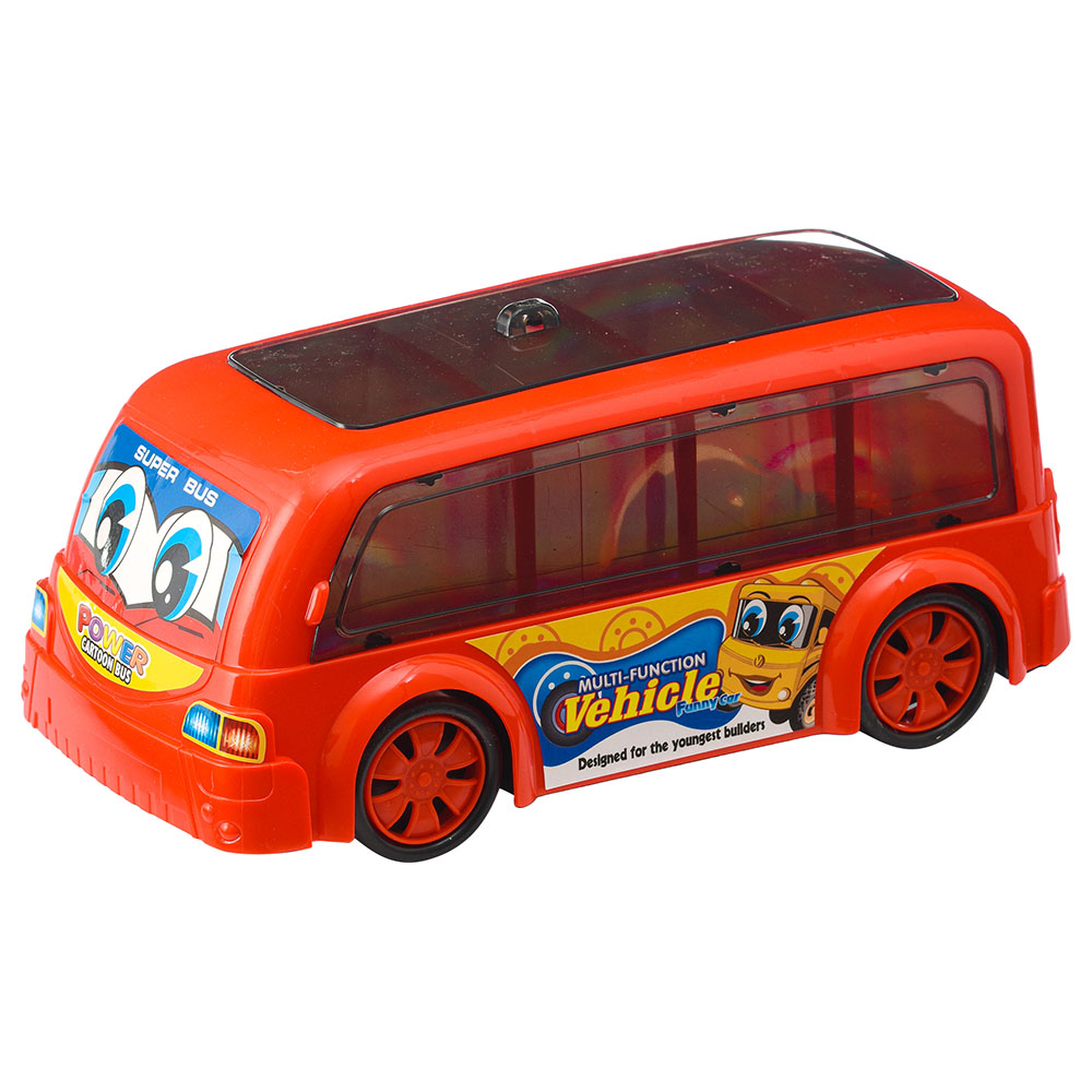 Tiny Hug Battery Operated Toy Bus Red Buy at Best Price from Mumzworld