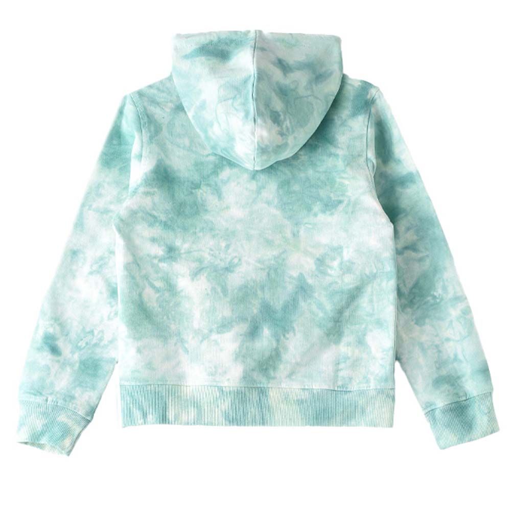 Jam - Tie-Dye Sweat Top w/ Hood - Light Blue