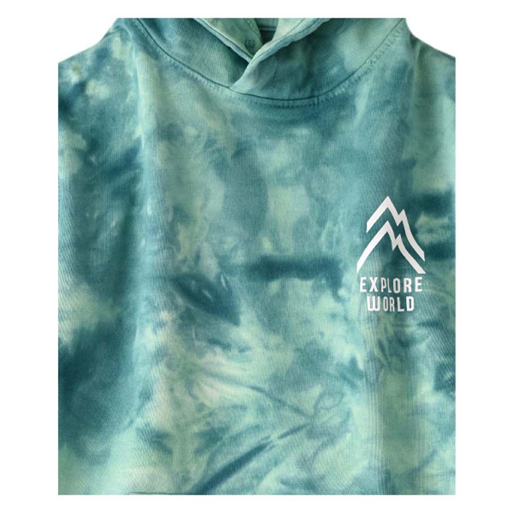 Jam - Tie-Dye Sweat Top w/ Hood - Blue