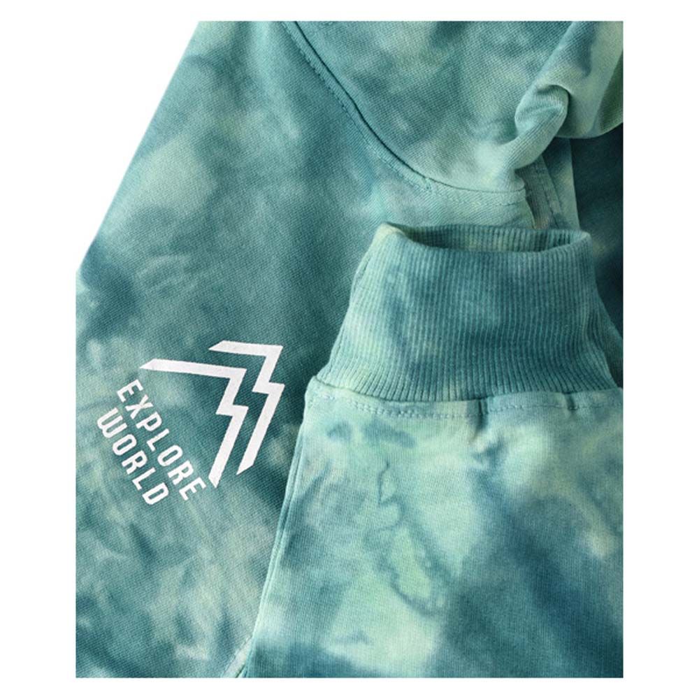 Jam - Tie-Dye Sweat Top w/ Hood - Blue