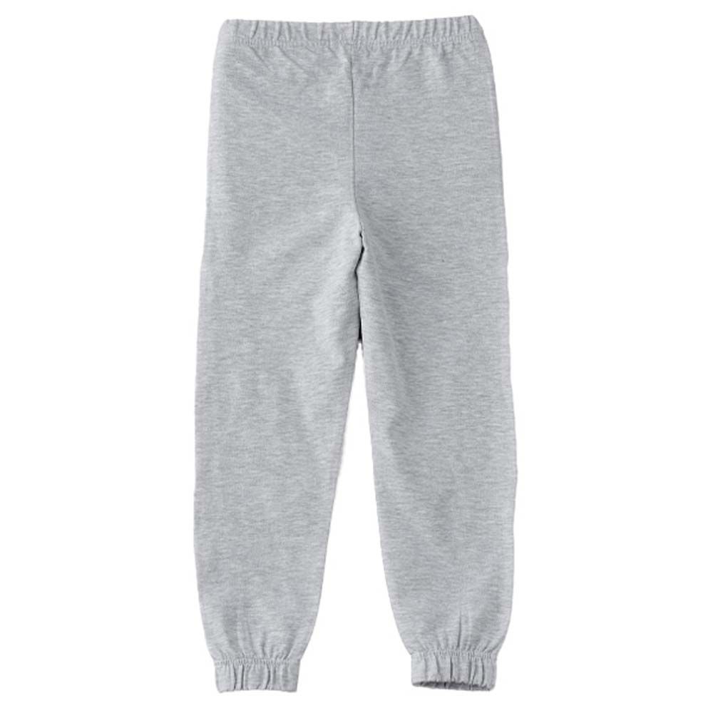 Jelliene - Girls Knitted Jogger w/ Print - Grey