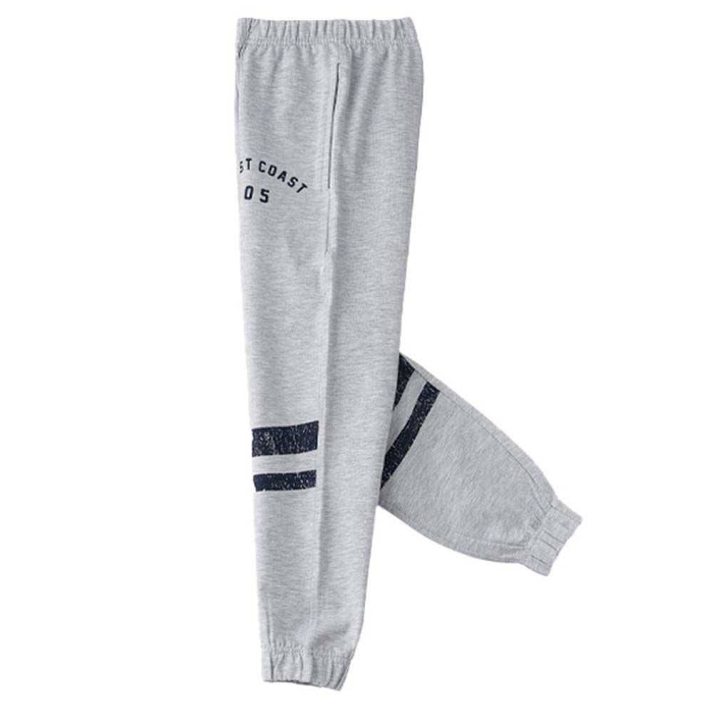 Jelliene - Girls Knitted Jogger w/ Print - Grey