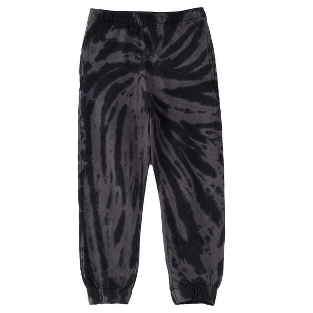 Jelliene - Tie-Dye Printed Jogger - Black