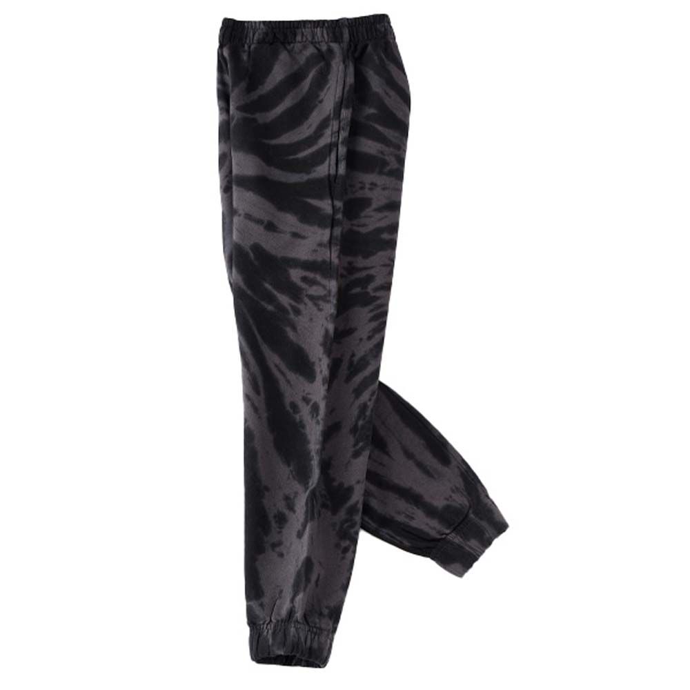 Jelliene - Tie-Dye Printed Jogger - Black